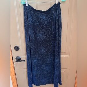 Fashion Bug Navy Glitter Skirt